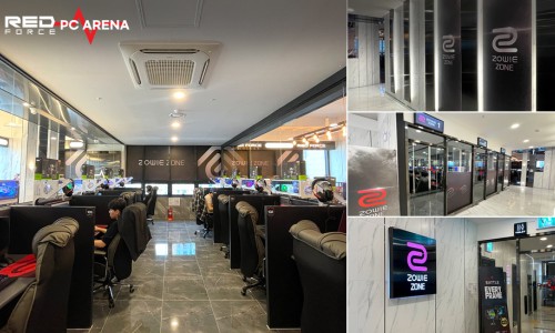 레드포스 PC방 수원 인계점, 초고주사율 ‘조위존’ 구축